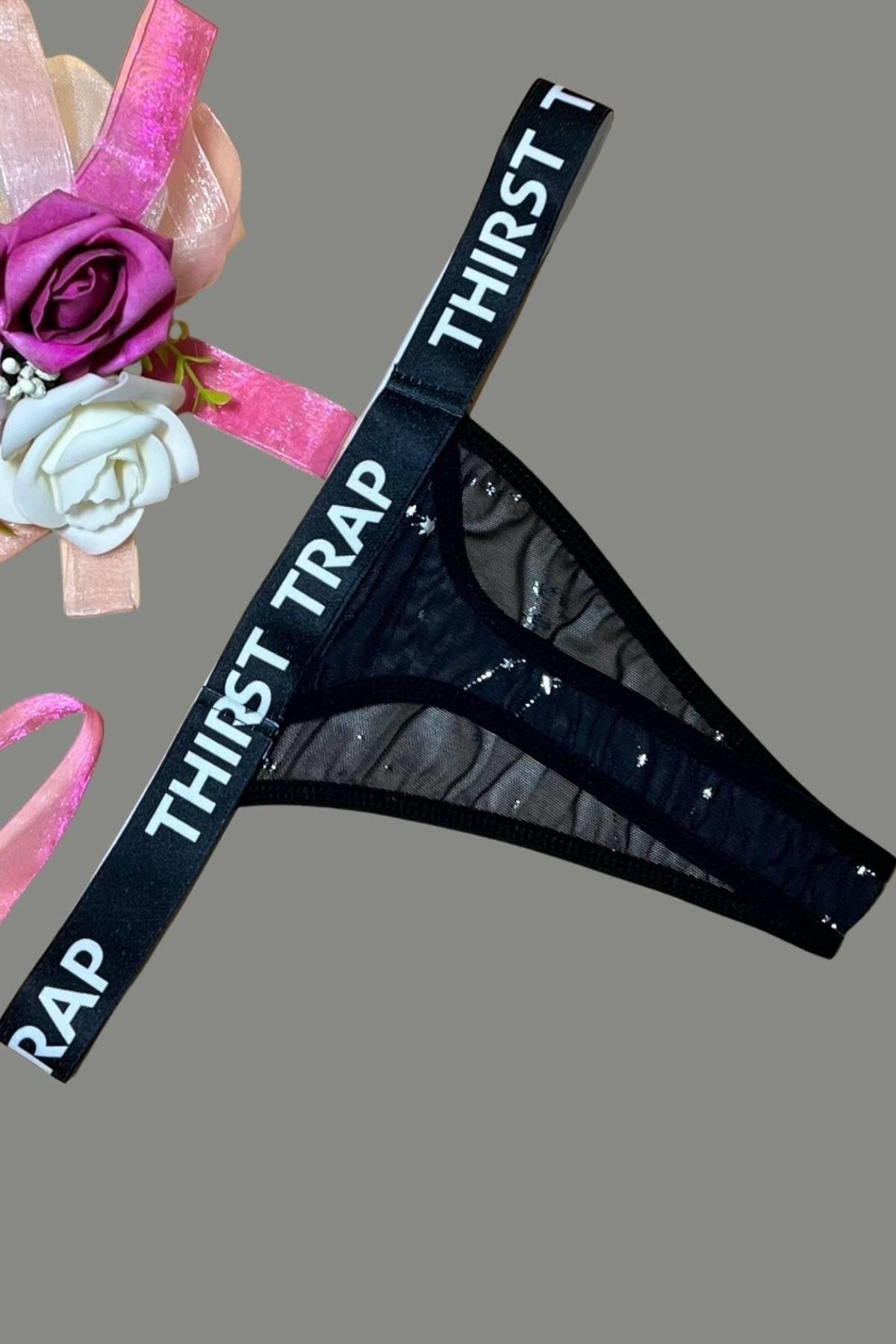 Anastasiaİp Kenar Yazılı String Külot  81902