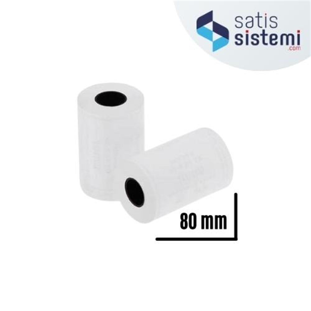 80mm x 40mt Termal Pos ve Fiş Rulosu80mm x 40mt Termal Pos ve Fiş Rulosu