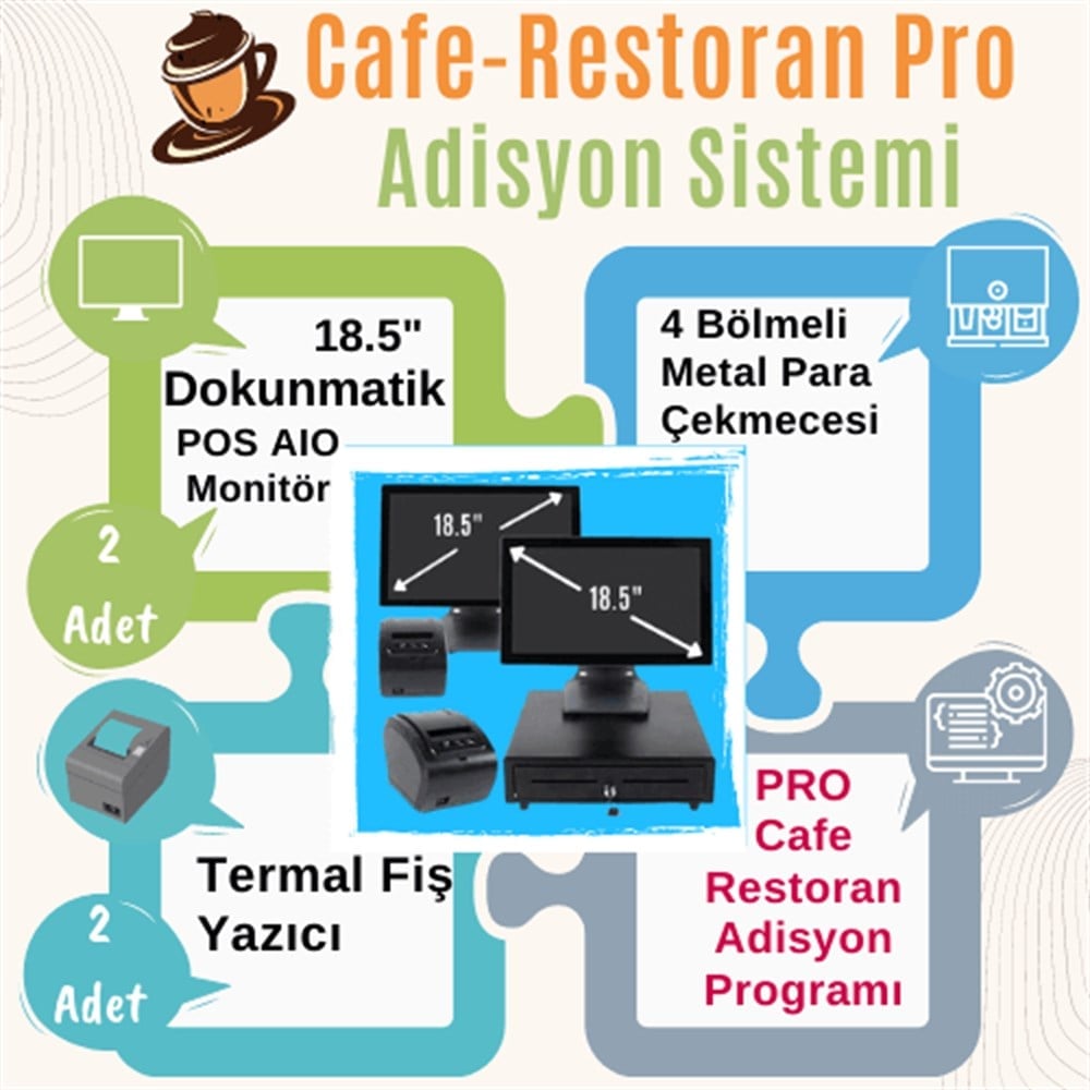 Cafe-Restoran Pro Adisyon Sistemi