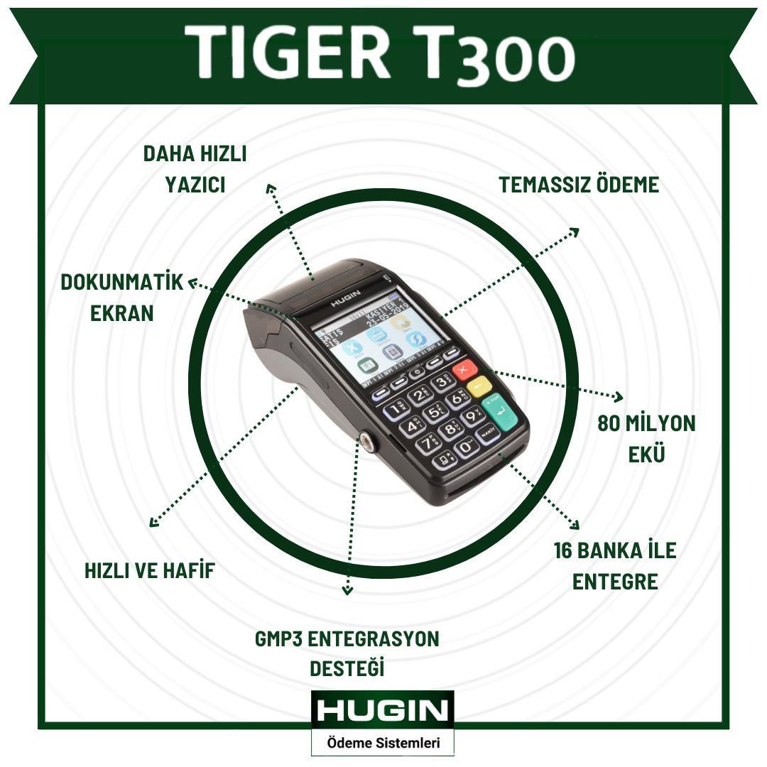Hugin Tiger T300 Yeni Nesil Yazarkasa PosHugin Tiger T300 Yeni Nesil Yazarkasa Pos