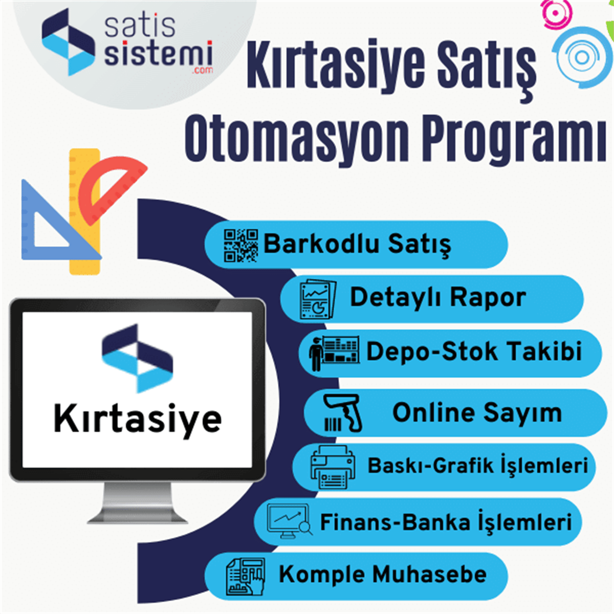 Kırtasiye Mağaza Otomasyon SistemiKırtasiye Mağaza Otomasyon Sistemi