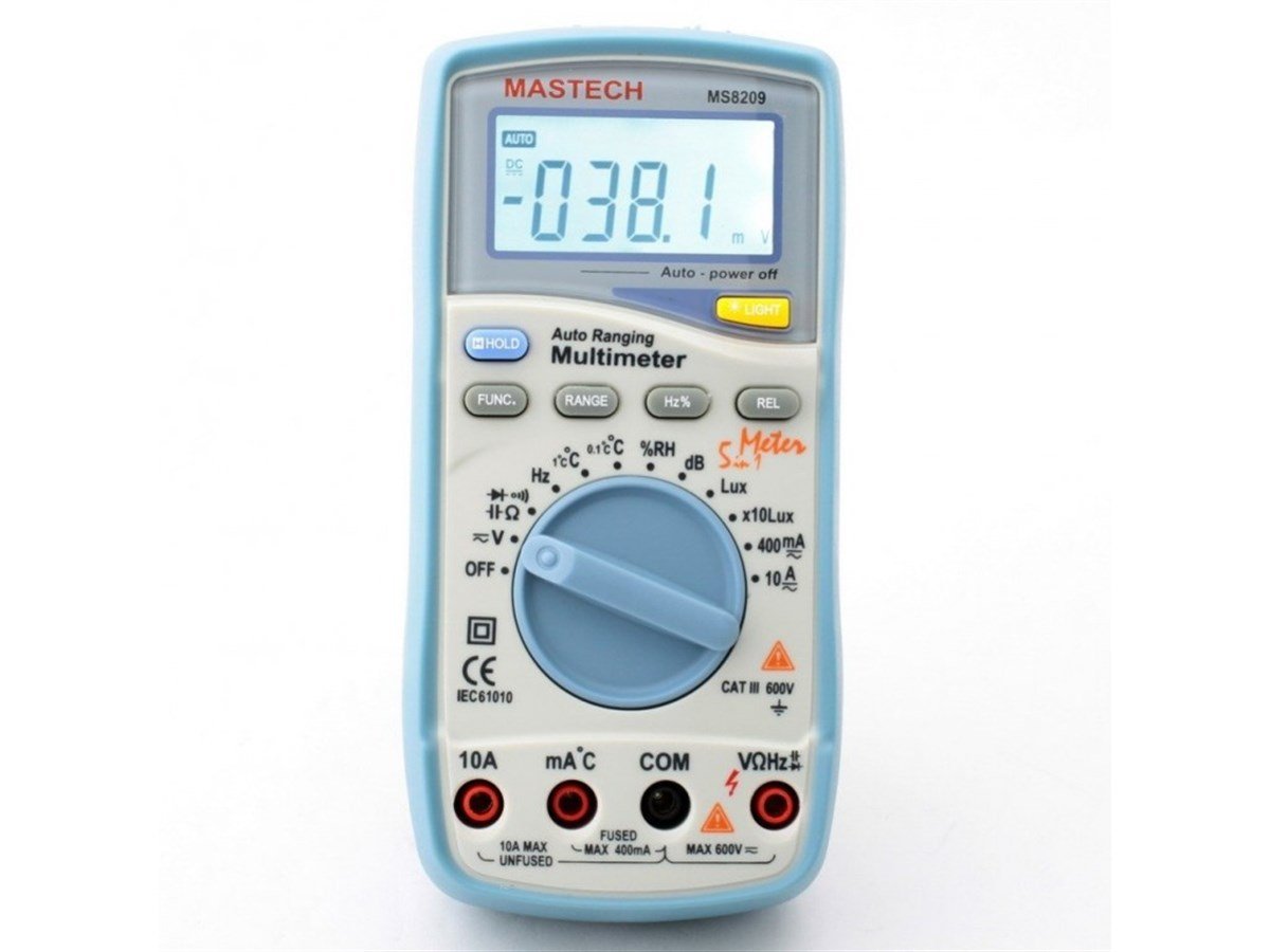 Mastech MS8209 Dijital Multimetre Ölçü Aleti
