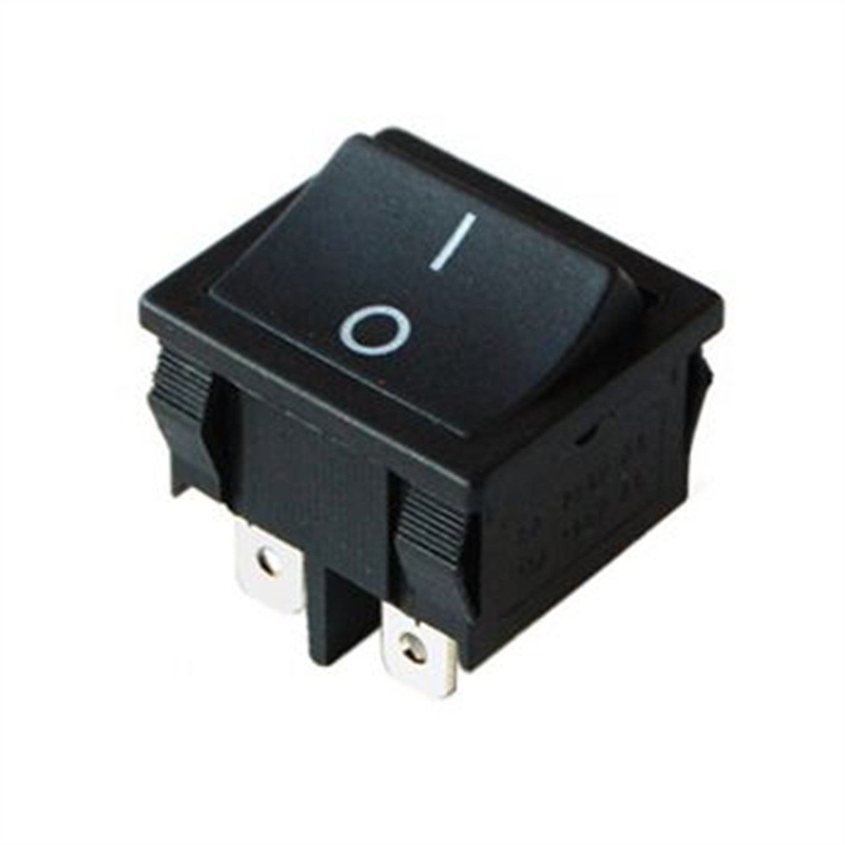 Orta Boy Işıksız Yaylı Anahtar ON-OFF-ON 4P IC-128