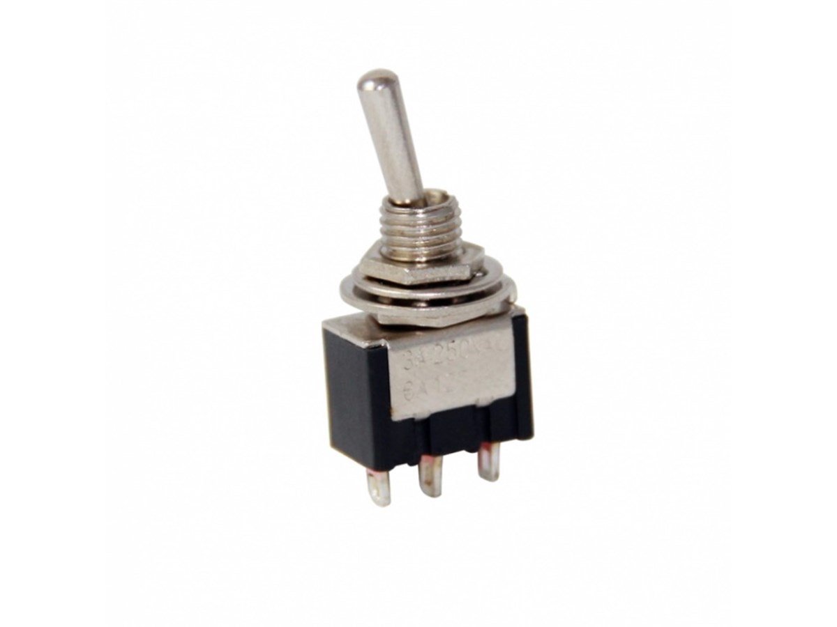 Toggle Switch ON-OFF(ON) 3P IC-141 Yaylı