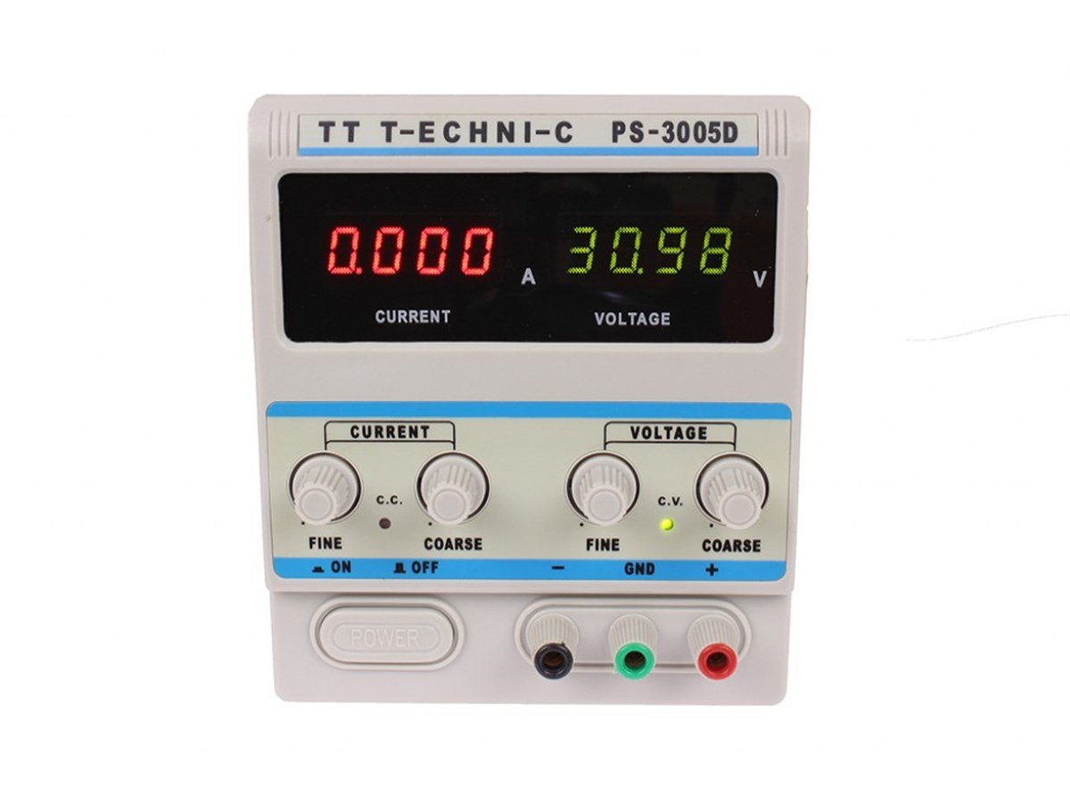 TT-Technic PS3005D  5A  4 Dijitli Güç Kaynağı