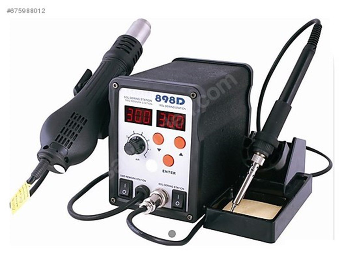 TT-Technic YH 898D Sıcak Hava Üflemeli Ayarlı Havya İstasyonu YH898D YH-898D