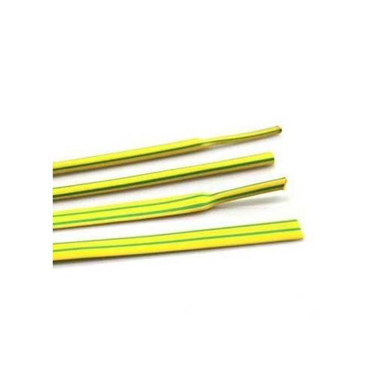 Woer 3,2mm Sarı-Yeşil Isı İle Daralan Makaron 200 Metre