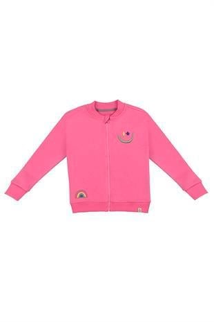 BeetleBeez-Sweet Dreams Zipped Sweatshirt-Pink