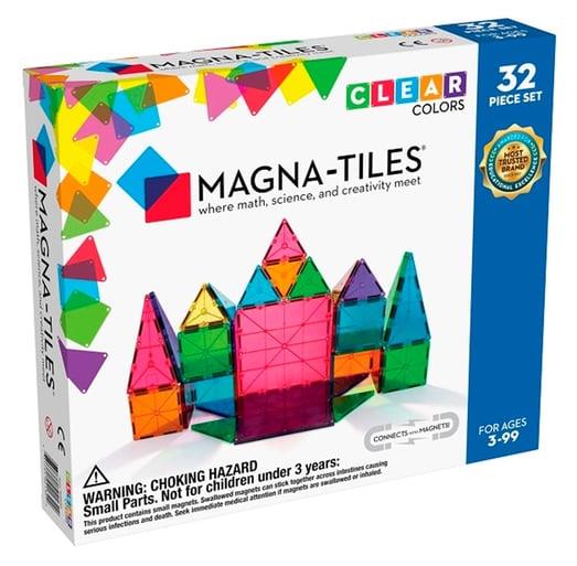 Magna-Tiles Combo-Clear Color Set-32 Parça -16 Parça