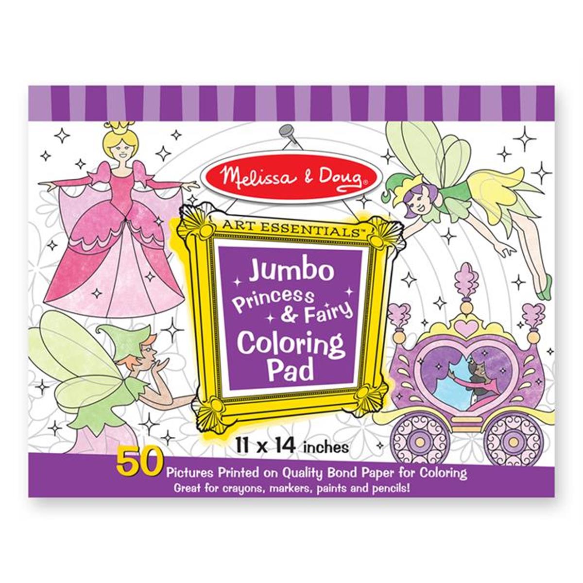 Melissa&Doug Dev Boyama Kitabı-Prenses ve Peri