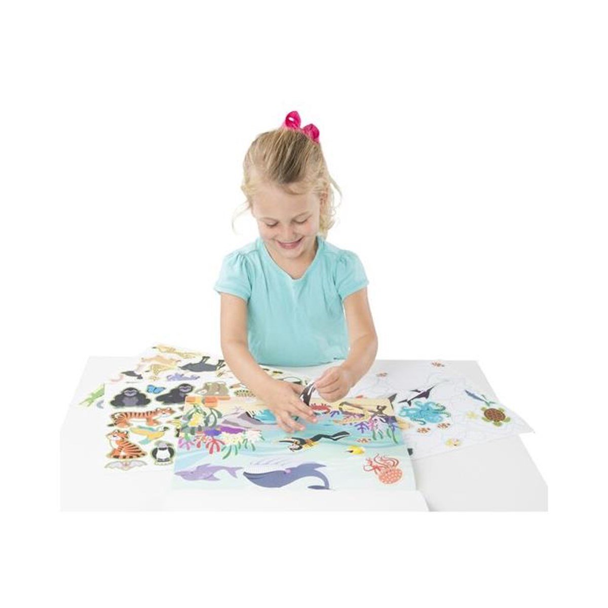 Melissa&Doug Tak Çıkar Çıkartma Kitabı-Hayvanlar