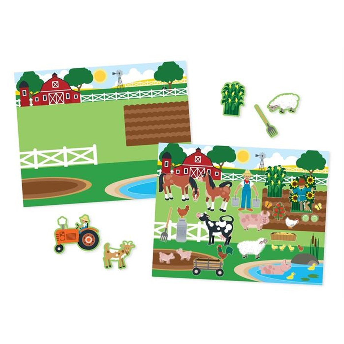 Melissa&Doug Tak Çıkar Çıkartma Kitabı-Hayvanlar