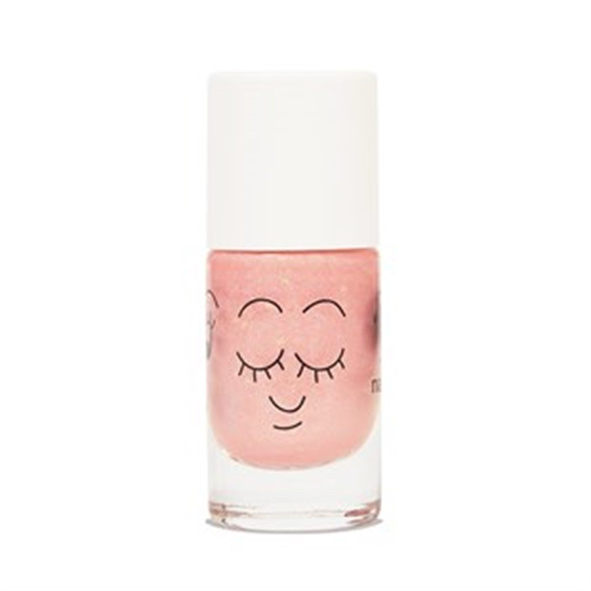 nailmatic Su Bazlı Tırnak Cilası-Peachy(Büyük Simli Şeftali)
