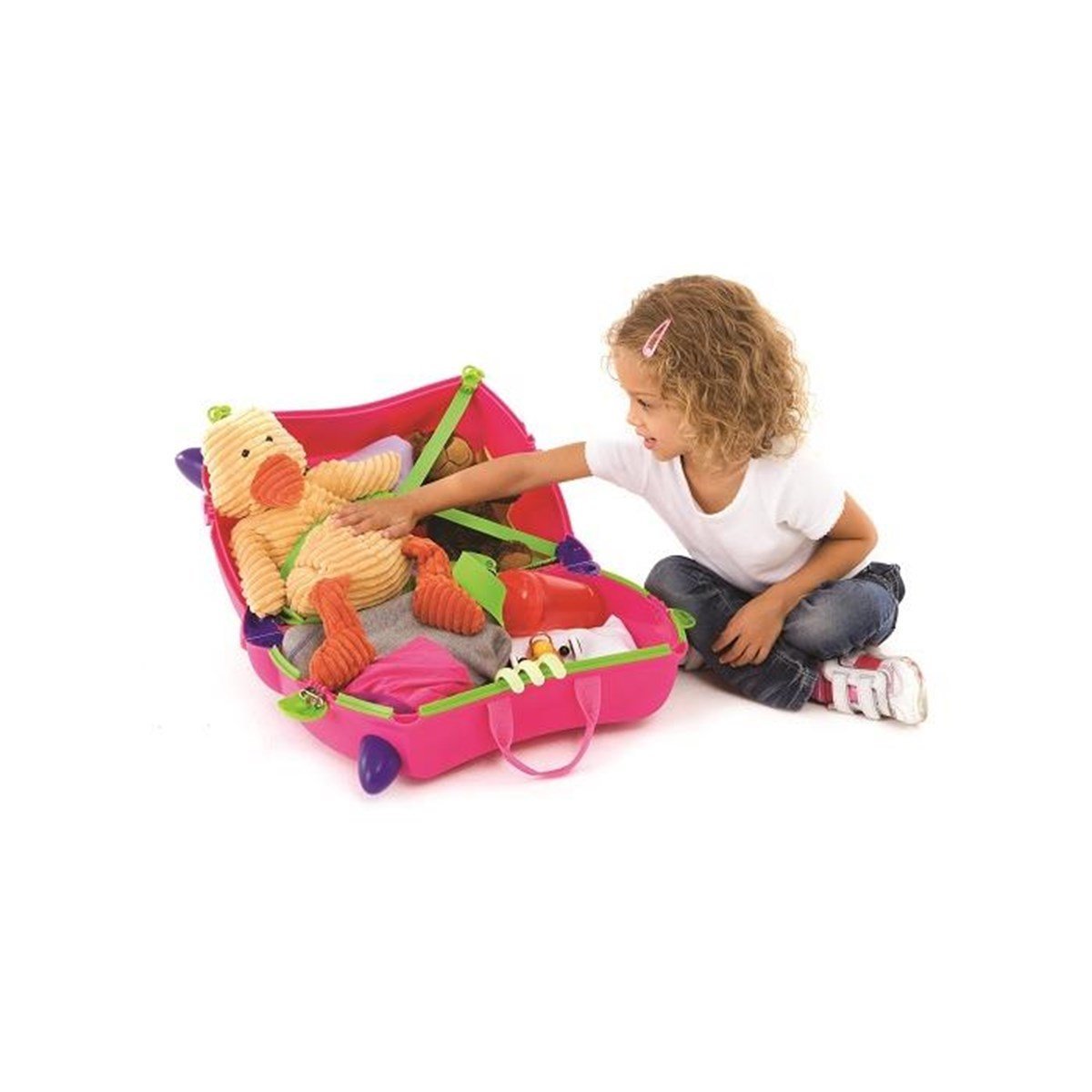 Trunki Çocuk Bavulu-Pembe Trixie