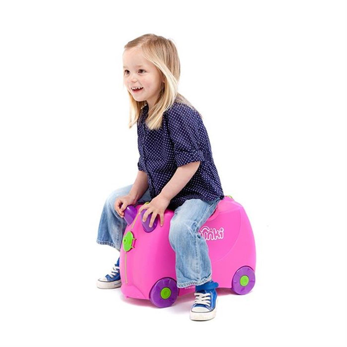 Trunki Çocuk Bavulu-Pembe Trixie