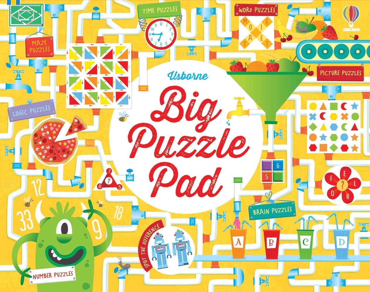 Usborne-Big Puzzle Pad