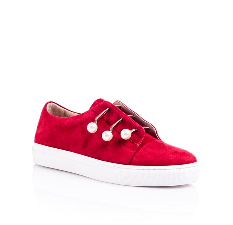 Kırmızı Slip On Sneakers - CARLY