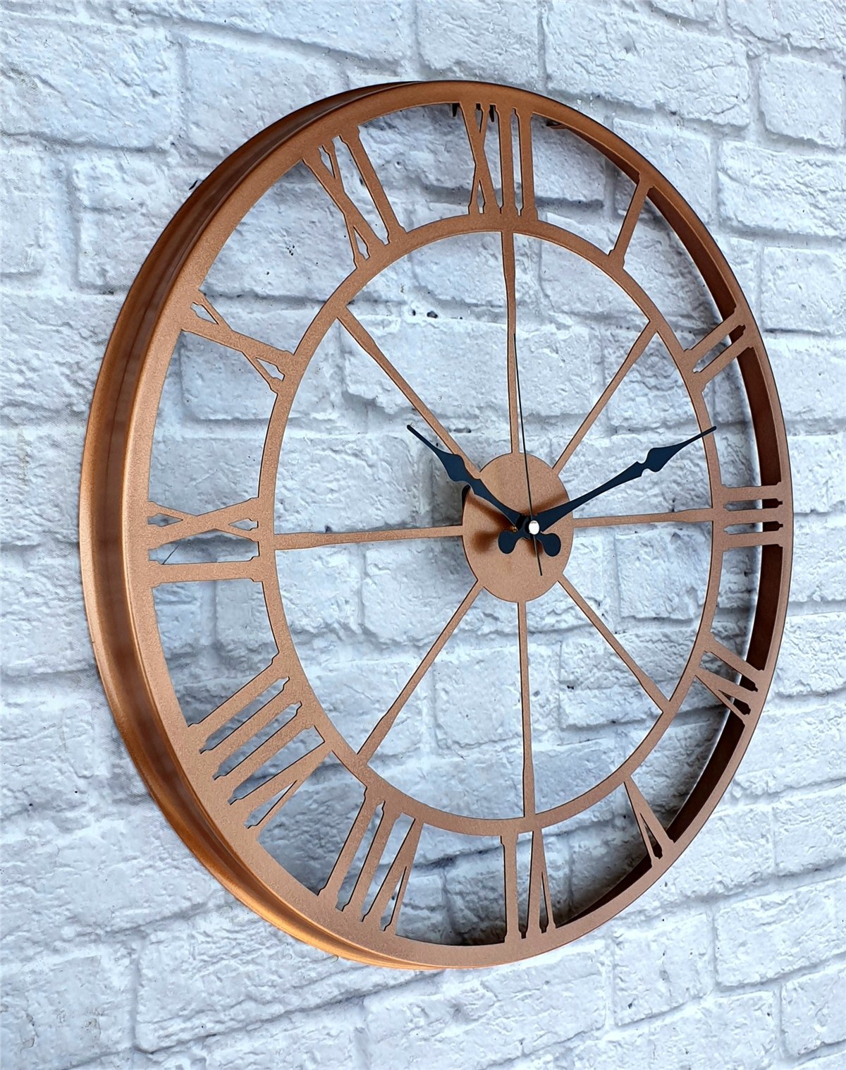 Markakanvas Metal Duvar Saati  ( Çap 50 cm -Çap 80 cm )