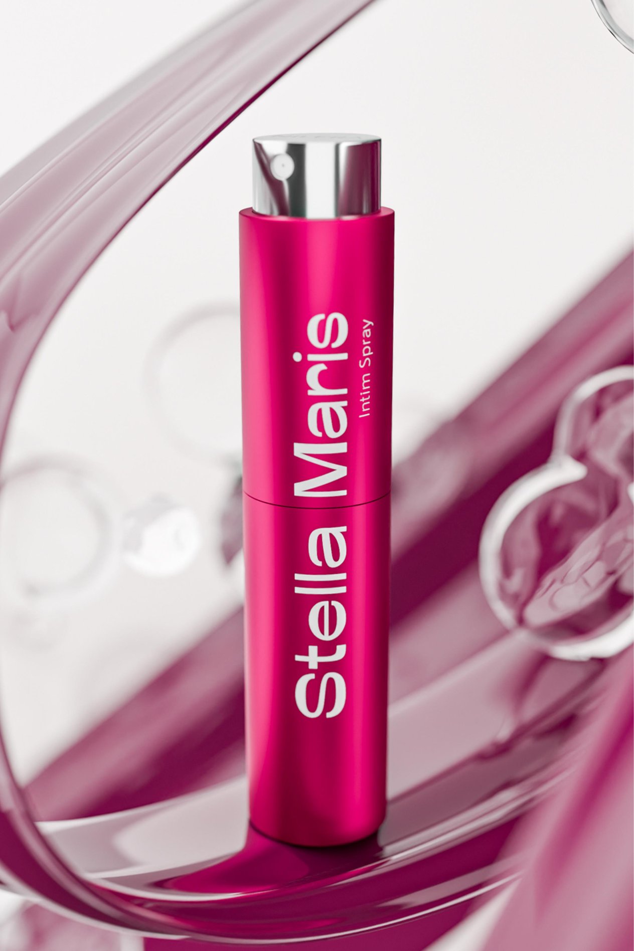 Nilera Stella Maris Intim Spray With Refill Set - Strawberry Scented - Nilera