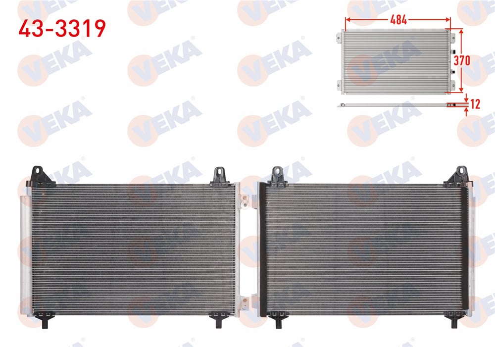 	KLIMA RADYATORU PEUGEOT 208 II 1.2 PURETECH - 1.5 BlueHDI 2021-/ OPEL CORSA F 1.2 - 1.5 2019-/ MOKKA 1.5 2019-/ CITROEN C4 III 1.2 PURETECH 2021-/ DS 3 CROSSBACK 1.2 PURETECH - 1.5 BlueHDI 2021-