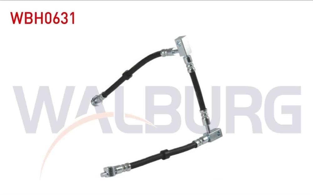 NİSSAN PRİMERA 02=> FREN HORTUMU ÖN SOL P12 530MM (WALBURG)