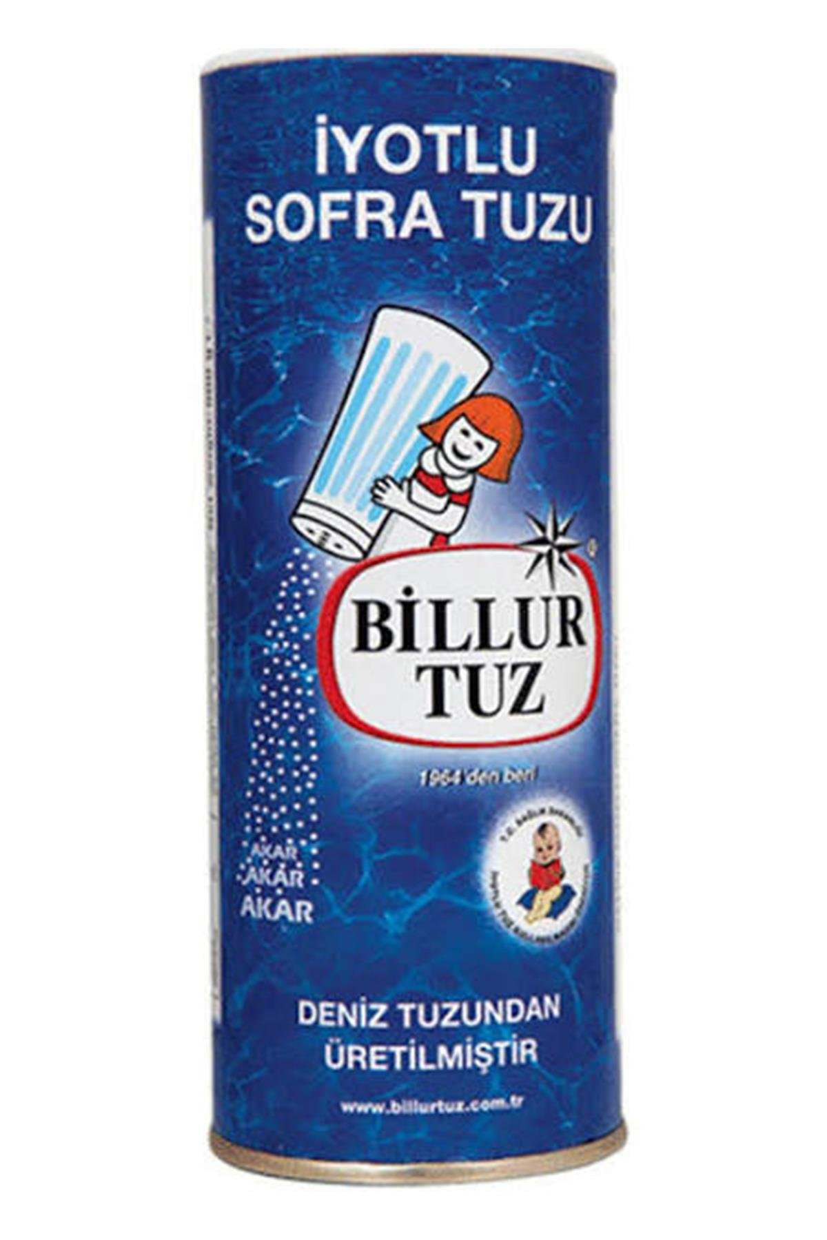 BILLUR TUZ IYOTLU TUZLUKLU 250 GR