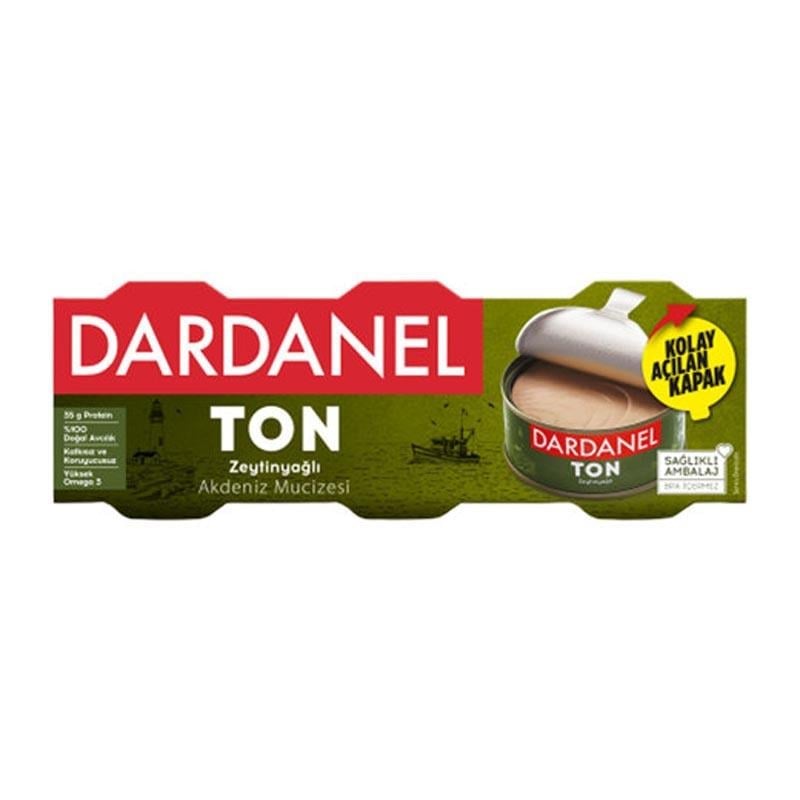 DARDANEL TON ZEYTİNYAĞLI AKDENİZ MUCİZESİ 3LÜ 75*3