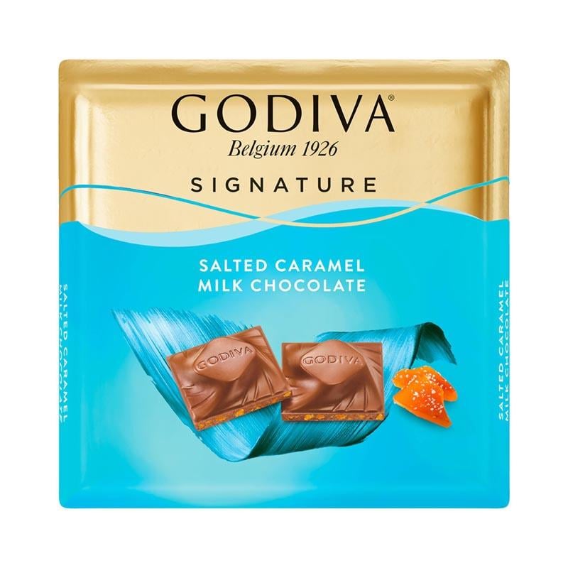 GODIVA SGN. MILK SLT. KARAMEL 60GR 