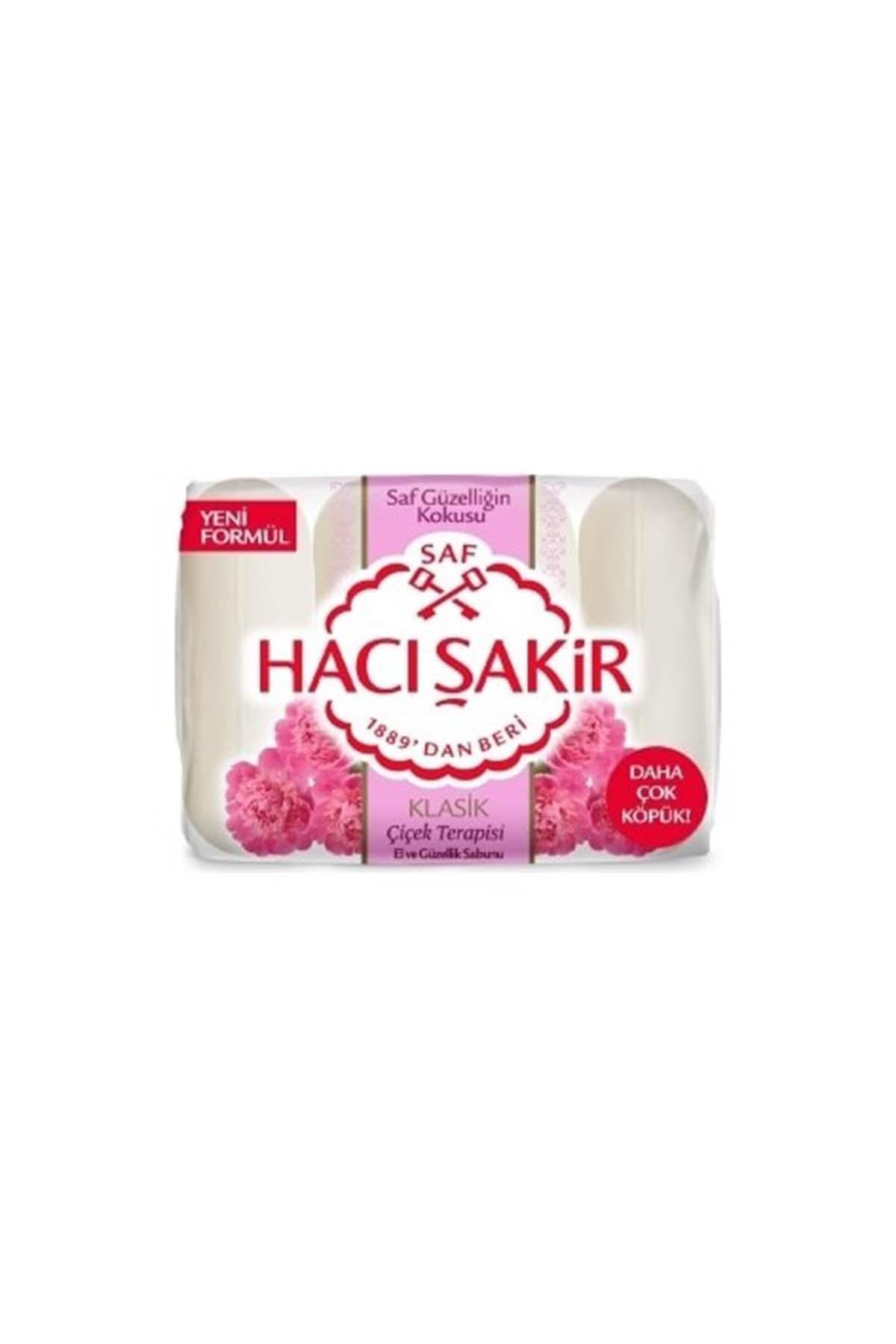 HACI ŞAKİR KLASİK ÇİLEK TERAPİSİ 4LÜ EL SABUNU 70G