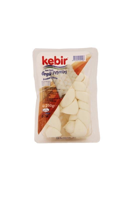 KEBİR TAM YAĞLI ÖRGÜ PEYNİRİ 250G