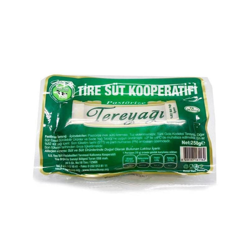 TİRE SÜT KOOP.PAS. TEREYAĞI 250 GR