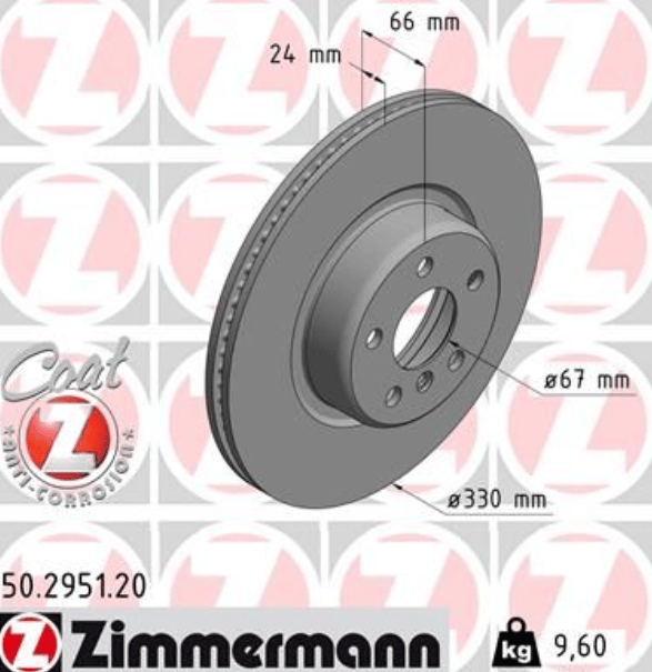 G20/G22/G26/G30/G42/X3 G01/Z4 G29 ÖN FREN DİSKİ