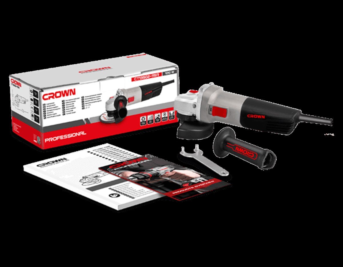 Crown Avuç Taşlama 
1010 W - 125 mm