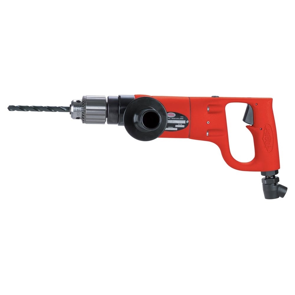 Sioux Tools 1465-1-2 Tersinir Olmayan D-Kollu Matkap - 1 HP | 1000 RPM