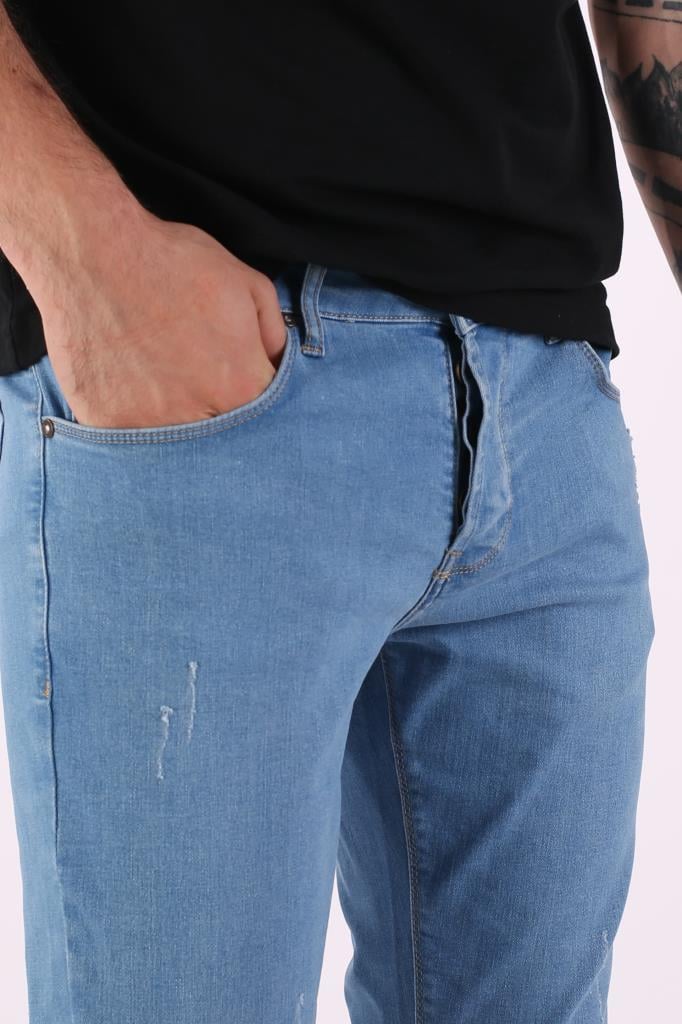 DENİMFİELD Erkek Dar Paça Jean Pantolon 2304664