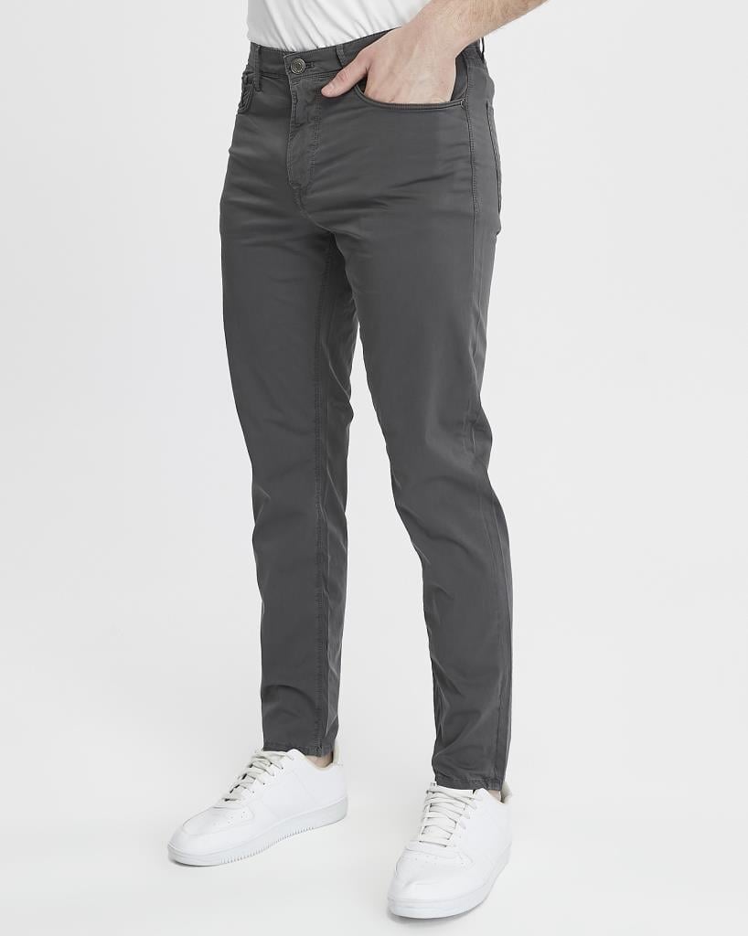 DENIMFIELD Erkek Kanvas Kot Kesim İnce Günlük Pantolon 2405460