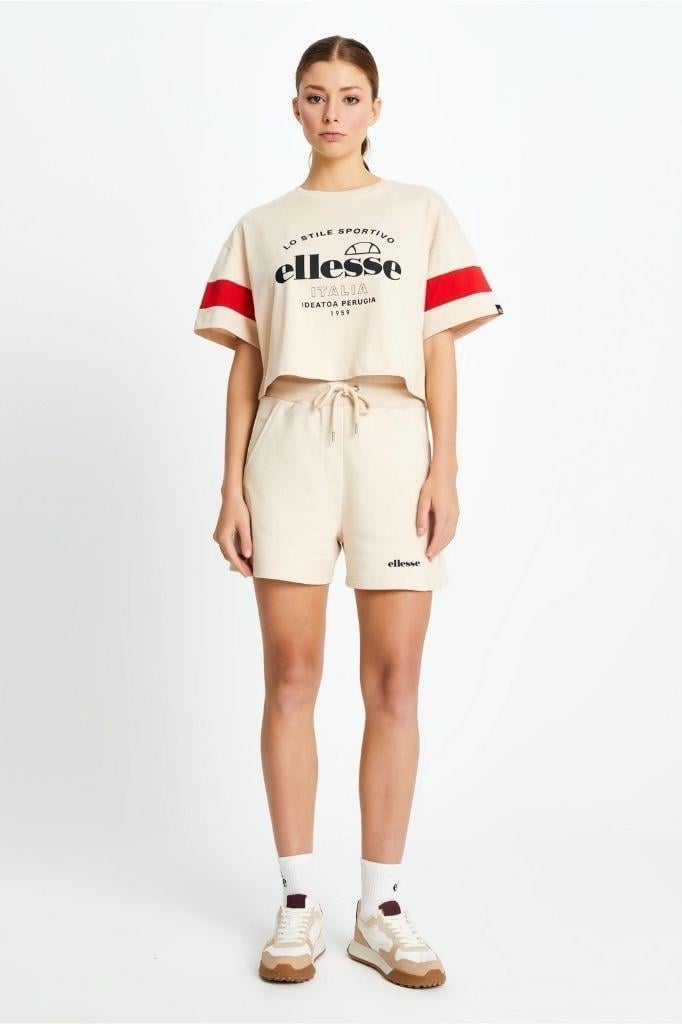 ELLESSE Kadın Kısa Kollu Crop Tişört EF143