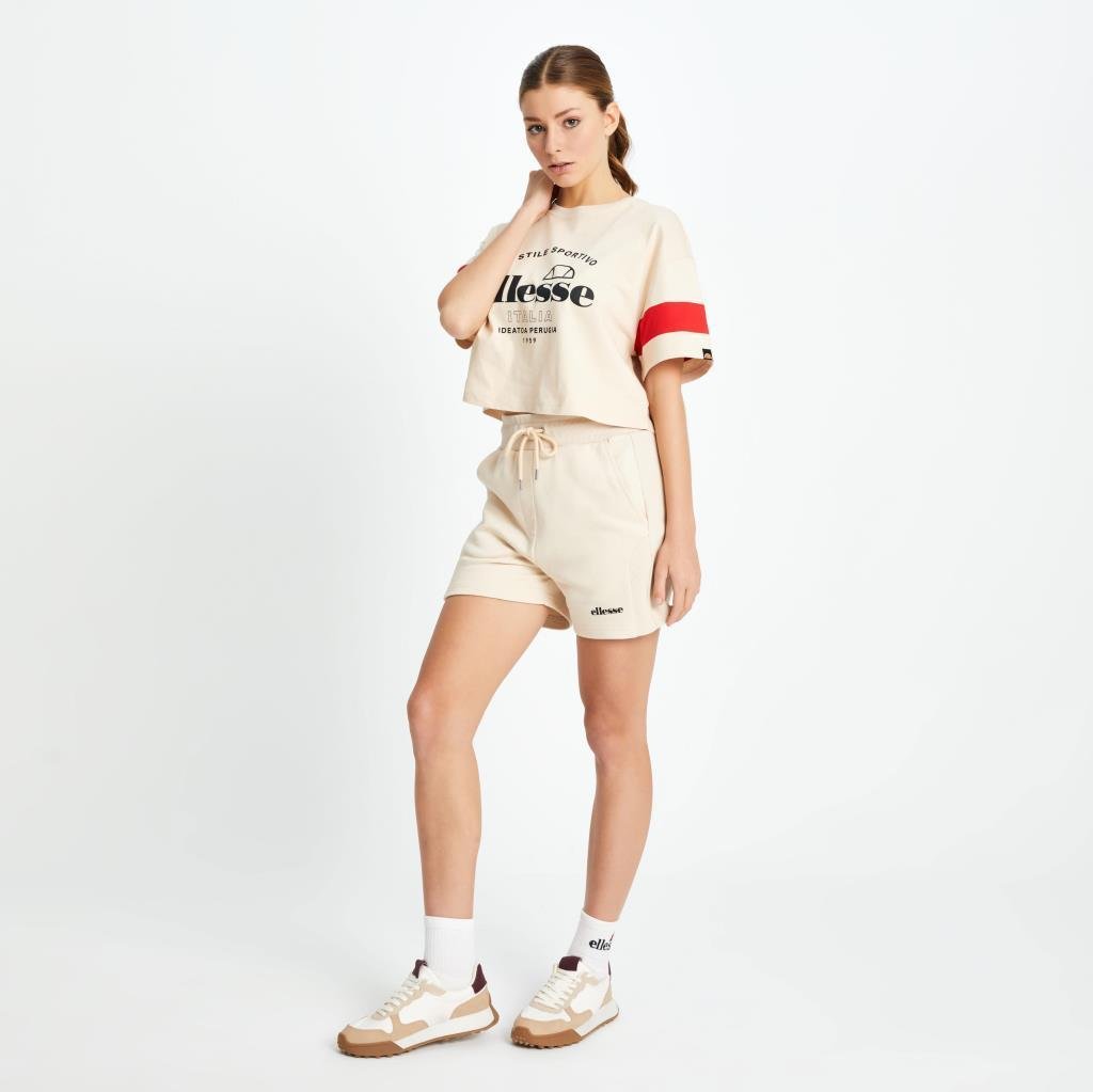 ELLESSE Kadın Kısa Kollu Crop Tişört EF143