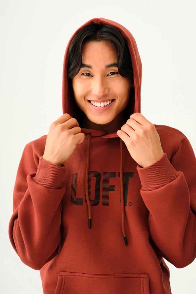 LOFT Erkek Regular Fit Kapüşonlu Sweatshirt LF2038246 