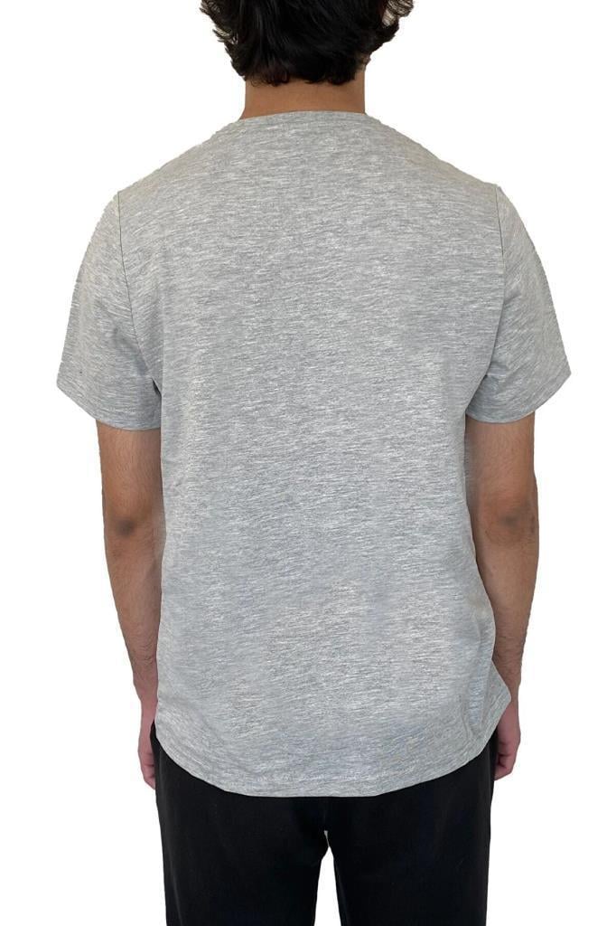 LUMBERJACK 4M CT-102Erkek Kısa Kollu Gri Basic Tişört 101497370
