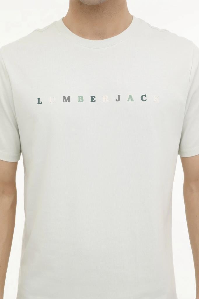 LUMBERJACK 4M ML MESUS 4FX Erkek Kısa Kollu Açık Yeşil Tişört 101571197