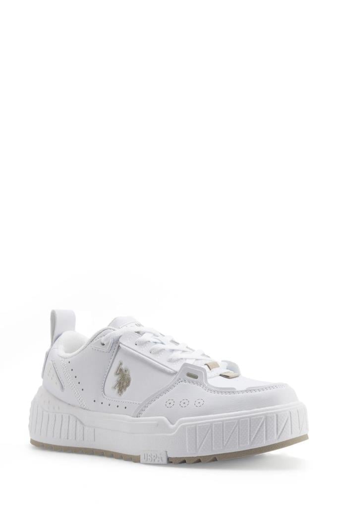 U.S. POLO ASSN. 5M,DANCE WMN 5FX Kadın Günlük Beyaz Sneaker Ayakkabı 101938167