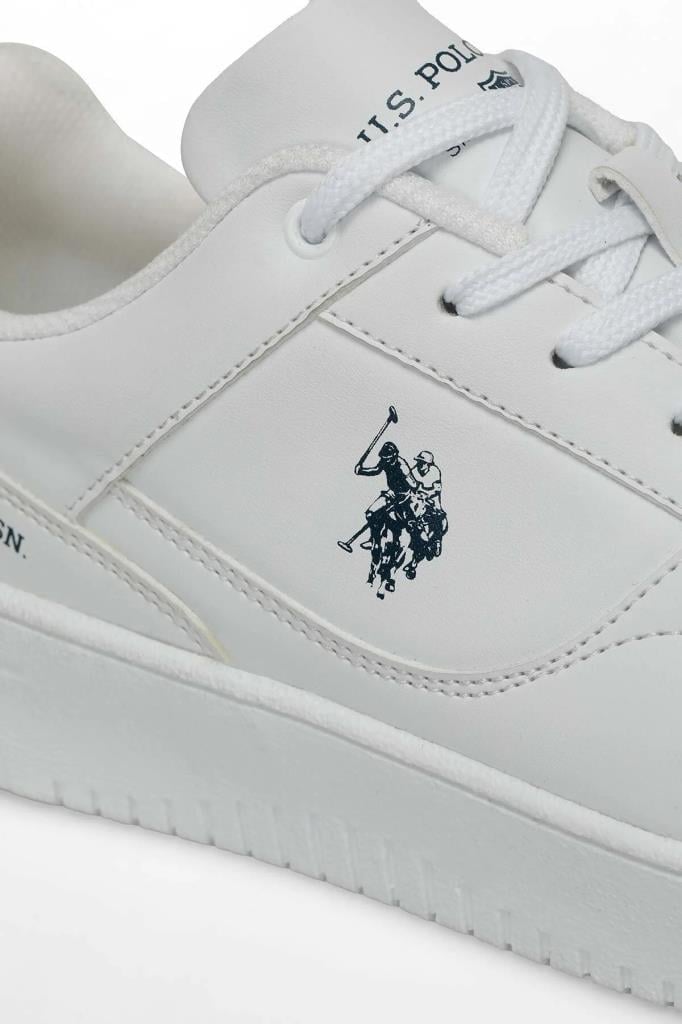 U.S. POLO ASSN. 5M,LEE 5FX Erkek Beyaz Günlük Sneaker Ayakkabı 101932520