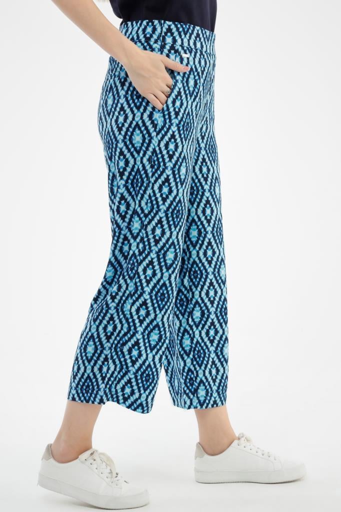 VALERIE TAYLOR Kadın Regular Fit Desenli Şalvar Pantolon 2405694