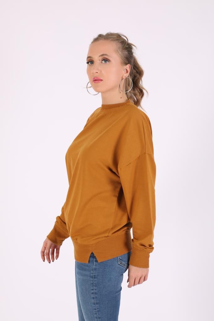 VALERİE TAYLOR Kadın Sıfır Yaka Günlük Sweatshirt 85050