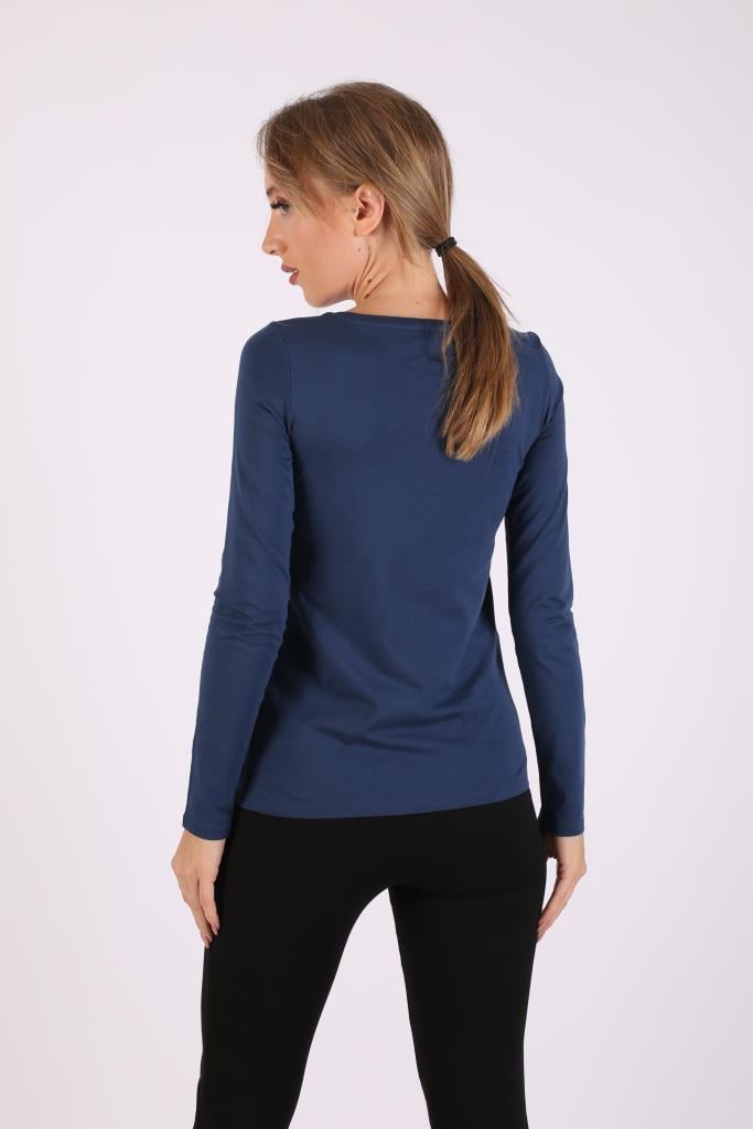 VALERİE TAYLOR Kadın Sıfır Yaka Uzun Kollu Sweatshirt 2305048