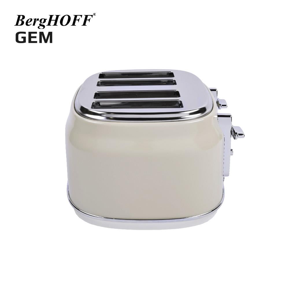 BerghoffBergHOFF GEM RETRO Krem Rengi Dört Dilim Ekmek Kızartma Makinesi7950052