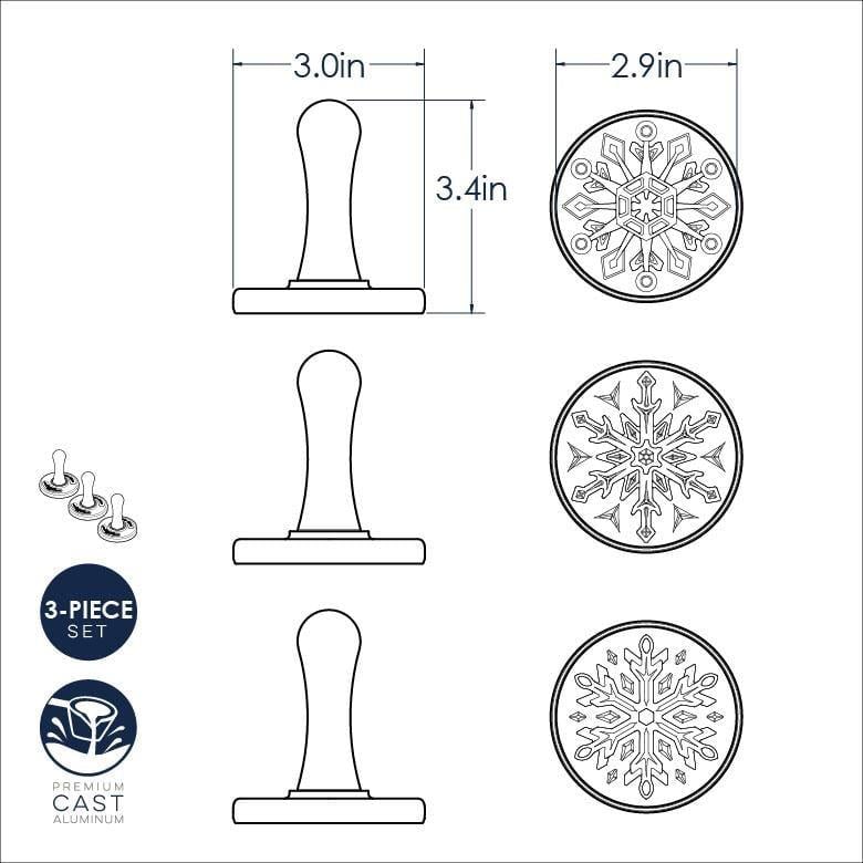 NordicWareNordicware Kar Taneleri Kurabiye Baskı Pulları1273