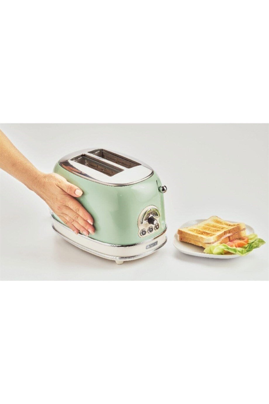 ARIETEAriete Vintage Kettle ve Ekmek Kızartma Makinesi Yeşil00C286904AR000C015514AR0