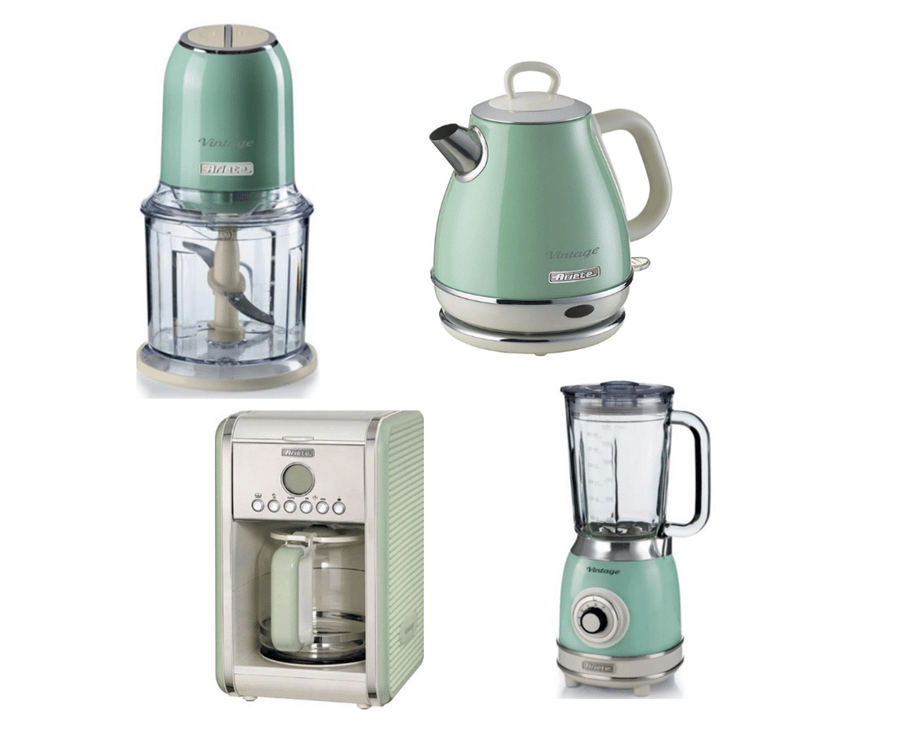ARIETEAriete Vintage Yeşil Filtre Kahve, Kettle, Blender Ve Rondo Seti00C05830400C04380400M13420400C286904AR0